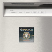 Grimmloch ヤギ エンブレム ファンタジーRPG マグネット (インサイチュ (食洗機))