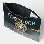 Grimmloch Goat Emblem Fantasy RPG アクセサリーポーチ (見開き)