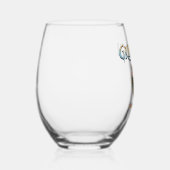 Grimmloch Goat Emblem Fantasy RPG ステムなしワイングラス (右)