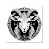 Grimmloch Goat Emblem Fantasy RPG セルフインキングスタンプ (デザイン)