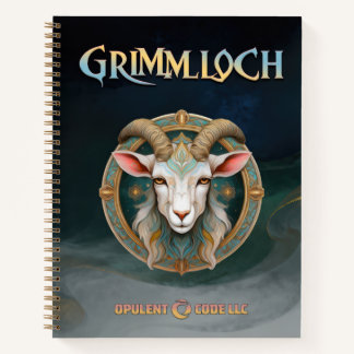 Grimmloch Goat Emblem Fantasy RPG ノートブック