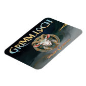 Grimmloch Goat Emblem Fantasy RPG マグネット (左側)