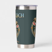 Grimmloch Goat Emblem Fantasy RPG 保温保冷タンブラー (左面)