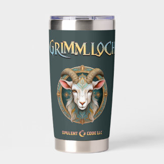 Grimmloch Goat Emblem Fantasy RPG 保温保冷タンブラー