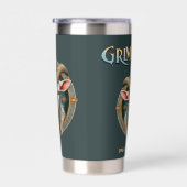 Grimmloch Goat Emblem Fantasy RPG 保温保冷タンブラー (右面)