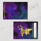 Grimm's Fimarium LLCイヤリングバックカード 名刺 (正面/裏面)