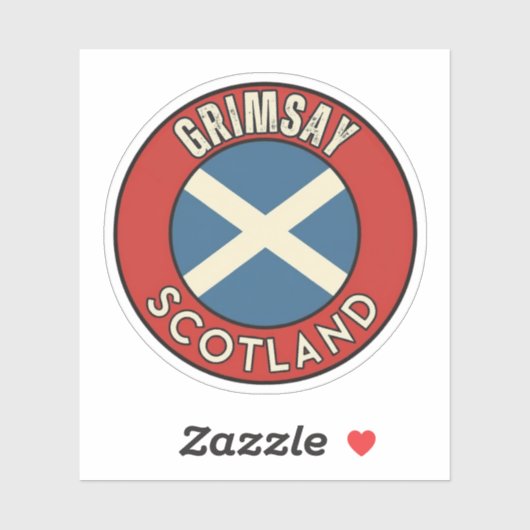 Grimsay, Scotland シール (シート)
