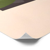 Grimsay Scotland Travel Poster ポスター (角)