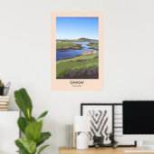 Grimsay Scotland Travel Poster ポスター (ホームオフィス)