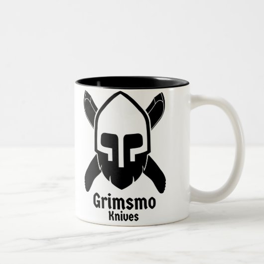 Grimsmoのナイフのコーヒーカップ! ツートーンマグカップ (右)