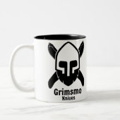 Grimsmoのナイフのコーヒーカップ! ツートーンマグカップ (左)