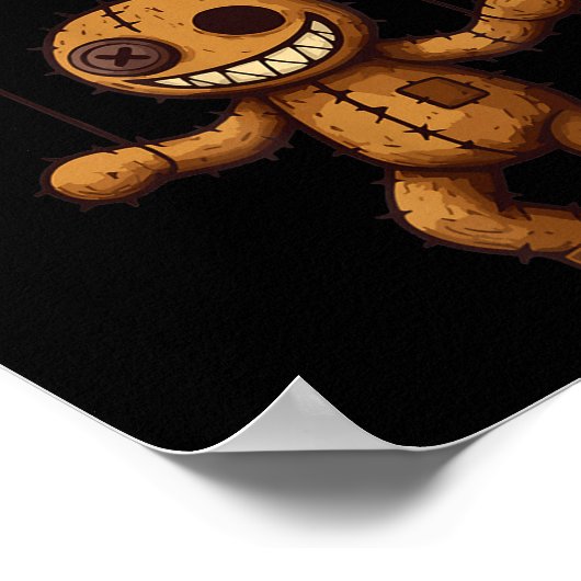 Grimstring – Soky Playful Puppet Marionette Cartoo ポスター (角)