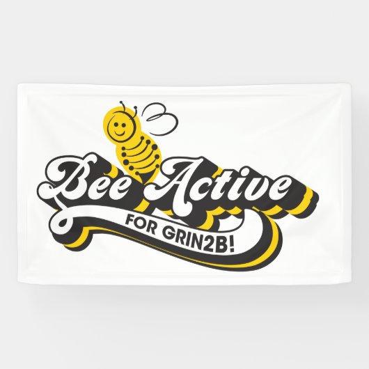 GRIN2BバナーのBee Active 横断幕 (横)