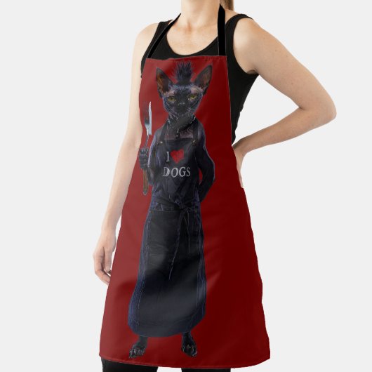 Grin Protocol 80x60 I heart dogs 001 エプロン (インサイチュ)