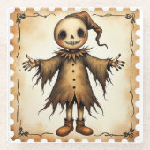 Grin & Screare It：トリックスターコースター ガラスコースター (正面)