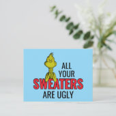 Grinch | All Your Sweaters Are Ugly シーズンポストカード (スタンド正面)