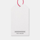 Grinch Blowing the Merry Grinchmas Horn ギフトタグ (裏面)