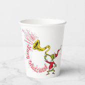 Grinch Blowing the Merry Grinchmas Horn 紙コップ (裏面)