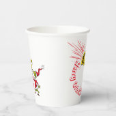 Grinch Blowing the Merry Grinchmas Horn 紙コップ (左)