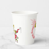 Grinch Blowing the Merry Grinchmas Horn 紙コップ (右)