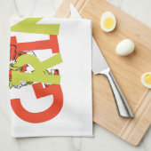 Grinch! Character Logo Graphic キッチンタオル (四つ折り)
