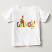 Grinch! Character Logo Graphic ベビーTシャツ (正面)