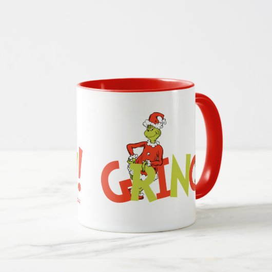 Grinch! Character Logo Graphic マグカップ (正面右)