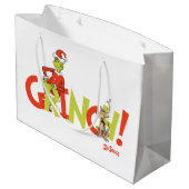 Grinch! Character Logo Graphic ラージペーパーバッグ (裏面アングル)