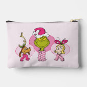 Grinch Crew in Pink Valentine's Portrait アクセサリーポーチ (裏面)