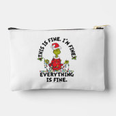 Grinch | Everything is Fine アクセサリーポーチ (裏面)