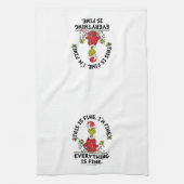 Grinch | Everything is Fine キッチンタオル (縦)