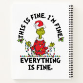 Grinch | Everything is Fine ノートブック (裏面)