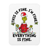 Grinch | Everything is Fine マグネット (縦)