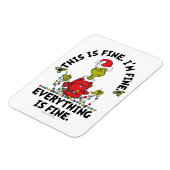 Grinch | Everything is Fine マグネット (左側)