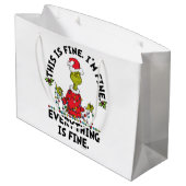 Grinch | Everything is Fine ラージペーパーバッグ (裏面アングル)