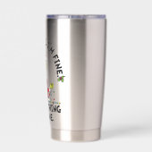 Grinch | Everything is Fine 保温保冷タンブラー (背面)