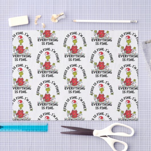 Grinch | Everything is Fine 薄葉紙 (クラフト)