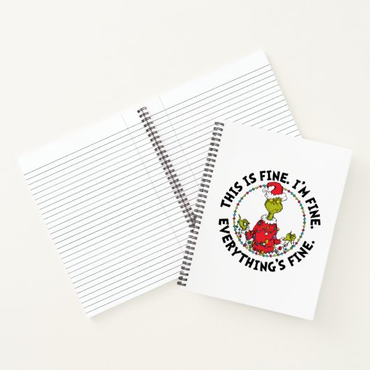 Grinch | Everything's Fine ノートブック (内部)