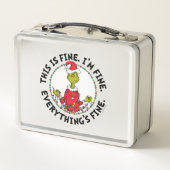 Grinch | Everything's Fine メタルランチボックス (裏面)