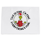 Grinch | Everything's Fine ラージペーパーバッグ (正面)