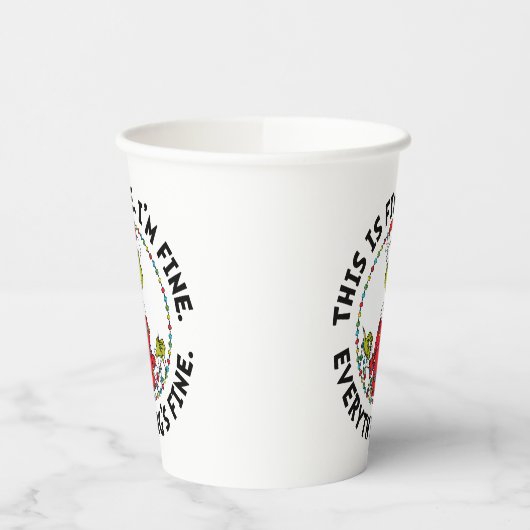 Grinch | Everything's Fine 紙コップ (左)