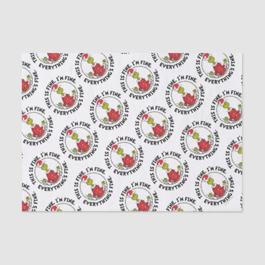 Grinch | Everything's Fine 薄葉紙 (正面)