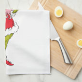 Grinch Holds Cindy Lou Who キッチンタオル (四つ折り)