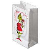 Grinch Holds Cindy Lou Who スモールペーパーバッグ (正面アングル)