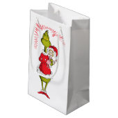 Grinch Holds Cindy Lou Who スモールペーパーバッグ (裏面アングル)