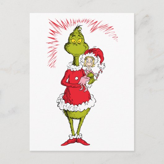 Grinch Holds Cindy Lou Who ポストカード (正面)