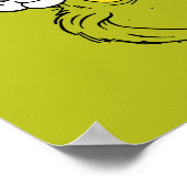 Grinch in Pink Santa Hat ポスター (角)