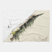 Grinch & Max Return the Christmas Tree キッチンタオル (横)