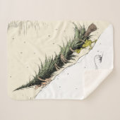 Grinch & Max Return the Christmas Tree シェルパブランケット (正面(横))