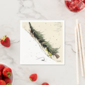 Grinch & Max Return the Christmas Tree スタンダードカクテルナプキン (インサイチュ)